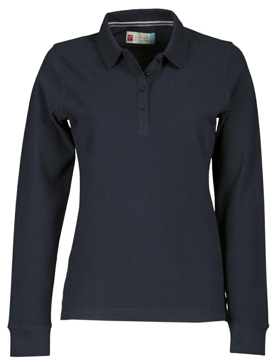 FLORENCE LADY POLO MANICA LUNGA PAYPER personalizzato con logo - Pubblienne