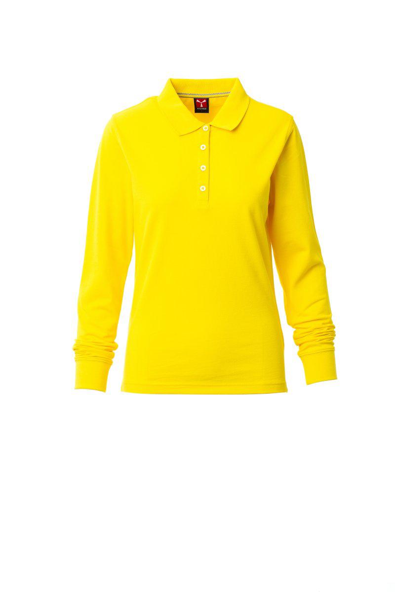 FLORENCE LADY POLO MANICA LUNGA PAYPER personalizzato con logo - Pubblienne
