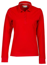 FLORENCE LADY POLO MANICA LUNGA PAYPER personalizzato con logo - Pubblienne