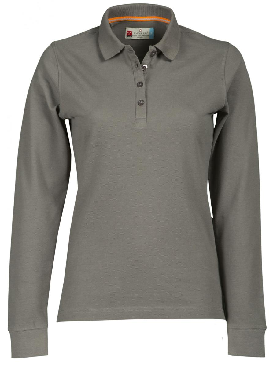 FLORENCE LADY POLO MANICA LUNGA PAYPER personalizzato con logo - Pubblienne