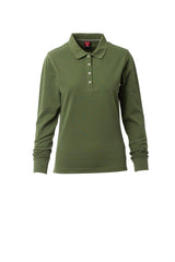 FLORENCE LADY POLO MANICA LUNGA PAYPER personalizzato con logo - Pubblienne