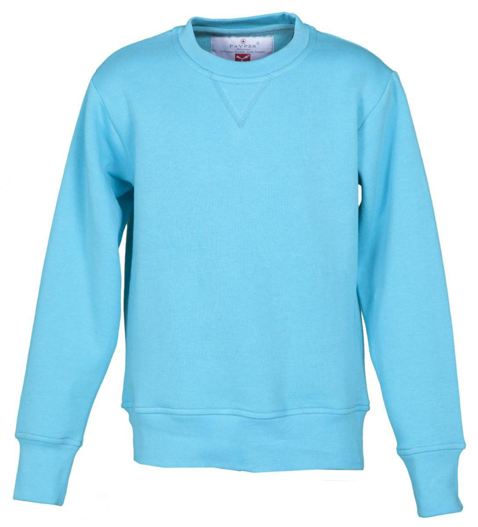 ORLANDO KIDS FELPA BAMBINO GIROCOLLO PAYPER personalizzato con logo - Pubblienne