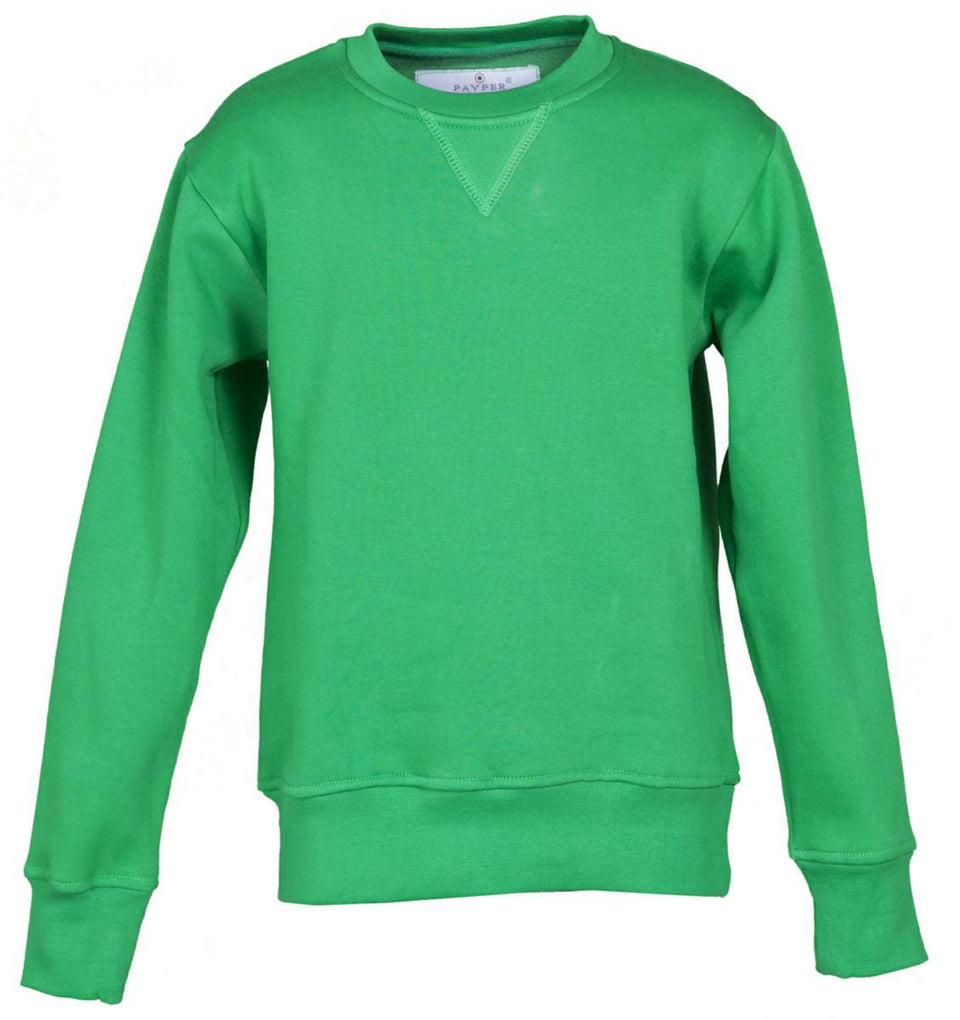 ORLANDO KIDS FELPA BAMBINO GIROCOLLO PAYPER personalizzato con logo - Pubblienne