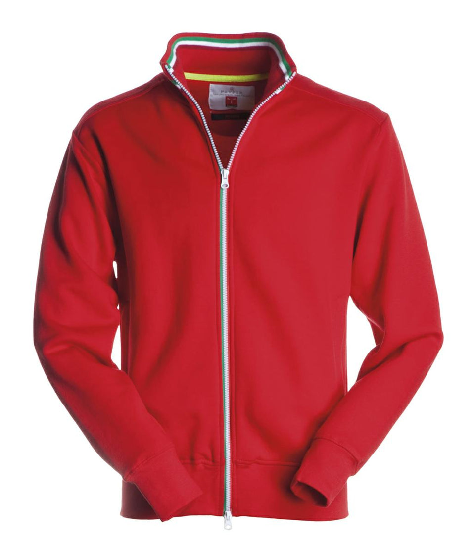 NAZIONALE FELPA FULL ZIP 300 GR. PAYPER personalizzato con logo - Pubblienne
