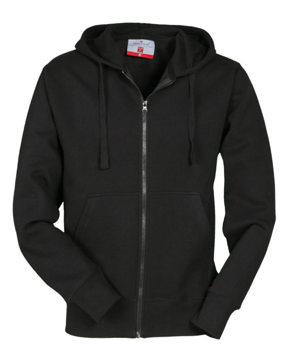 PORTLAND FELPA UOMOFULL ZIP E CAPPUCCIO PAYPER personalizzato con logo - Pubblienne