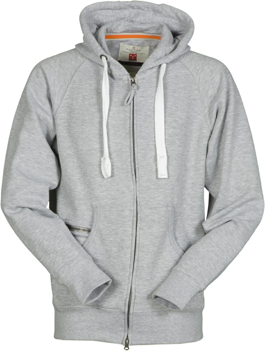 DALLAS+ FELPA 300gr. FULL ZIP CON CAPPUCCIO PAYPER personalizzato con logo - Pubblienne