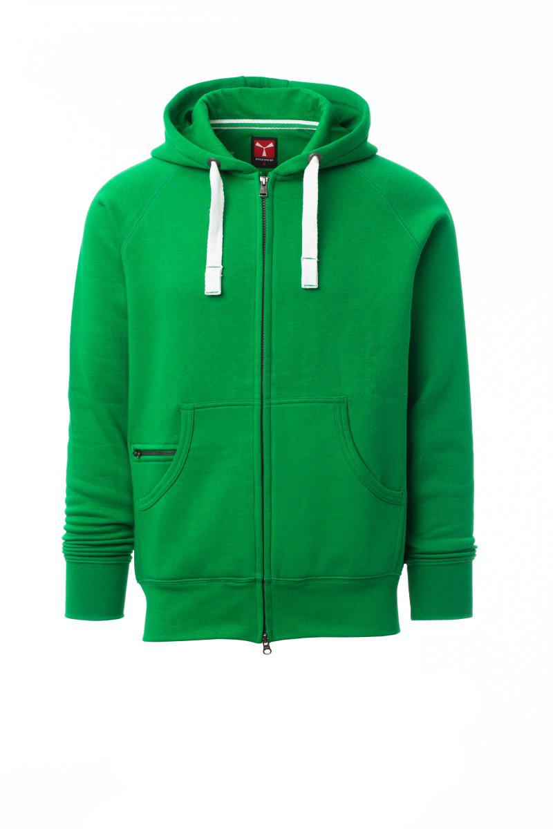 DALLAS+ FELPA 300gr. FULL ZIP CON CAPPUCCIO PAYPER personalizzato con logo - Pubblienne