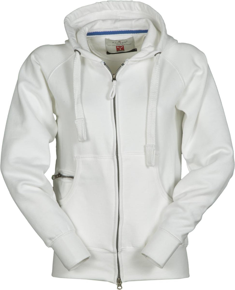 DALLAS LADY+ FELPA ZIP INTERA CON CAPPUCCIO PAYPER personalizzato con logo - Pubblienne