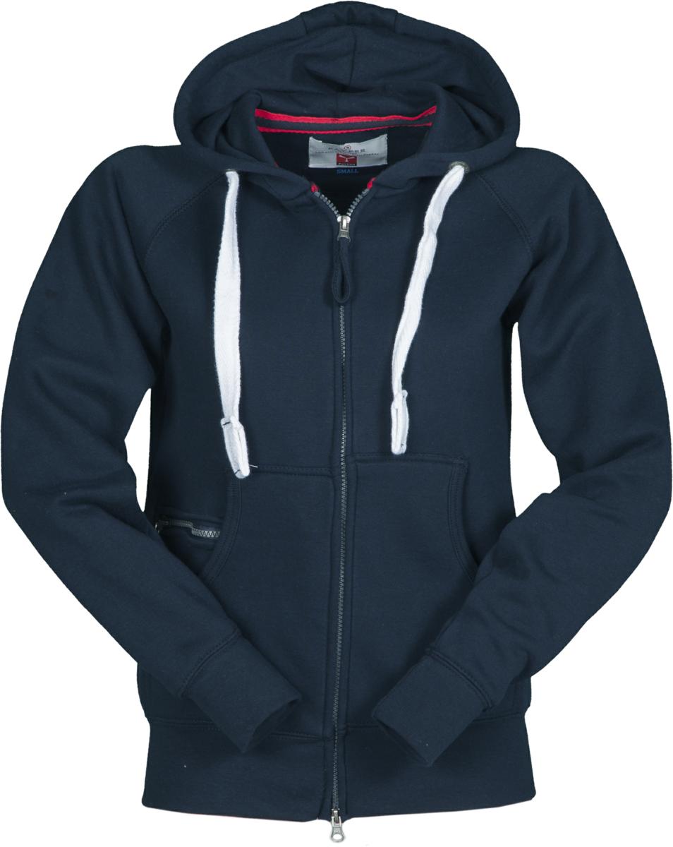 DALLAS LADY+ FELPA ZIP INTERA CON CAPPUCCIO PAYPER personalizzato con logo - Pubblienne
