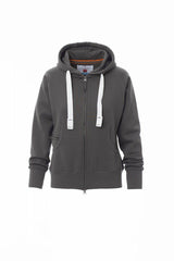 DALLAS LADY+ FELPA ZIP INTERA CON CAPPUCCIO PAYPER personalizzato con logo - Pubblienne