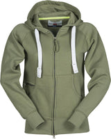 DALLAS LADY+ FELPA ZIP INTERA CON CAPPUCCIO PAYPER personalizzato con logo - Pubblienne