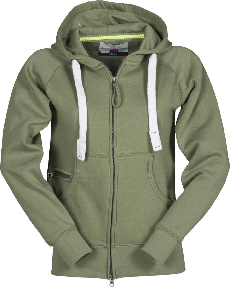 DALLAS LADY+ FELPA ZIP INTERA CON CAPPUCCIO PAYPER personalizzato con logo - Pubblienne