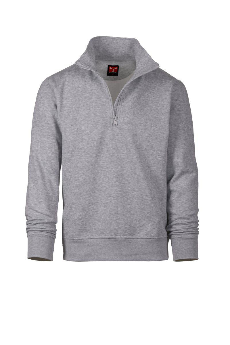 CARSON FELPA UOMO MEZZA ZIP GARZATA 260 gr. PAYPER personalizzato con logo - Pubblienne