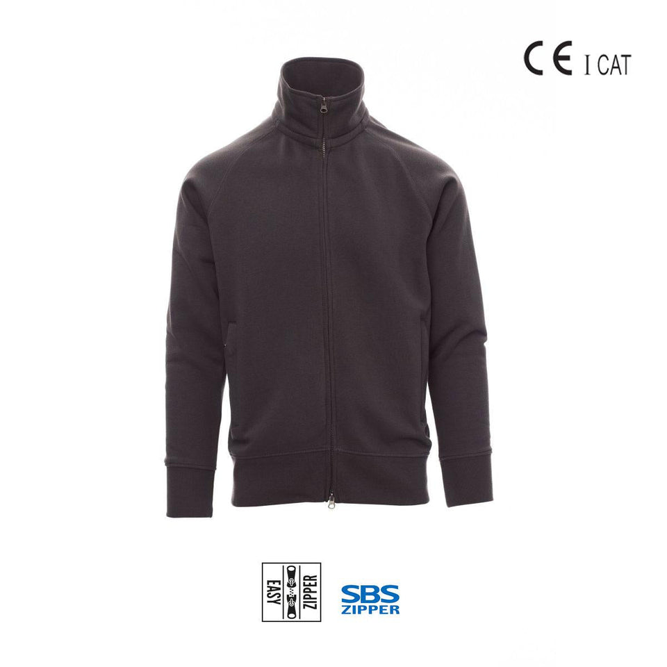 PANAMA+ SUMMER FELPA FULL ZIP 280 gr. PAYPER personalizzato con logo - Pubblienne