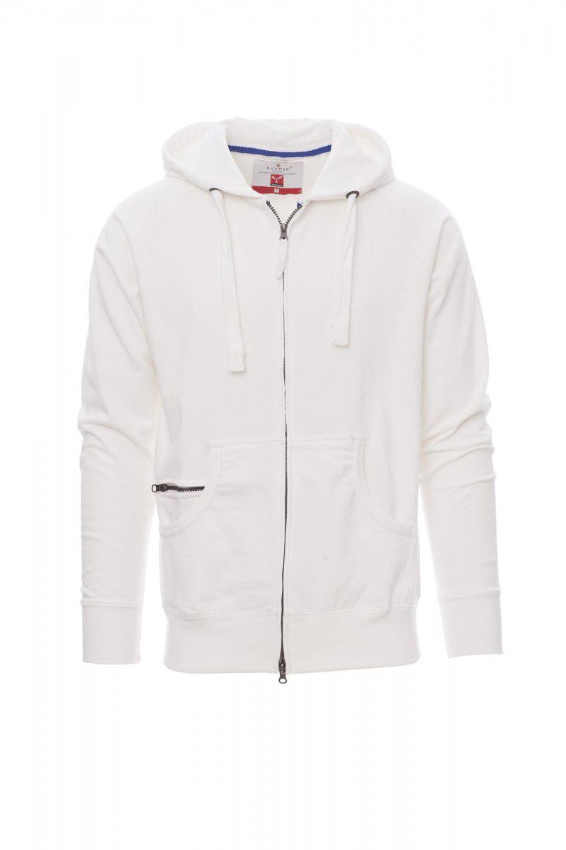 HAWAII+ FELPA FULLZIP CON CAPPUCCIO PAYPER personalizzato con logo - Pubblienne