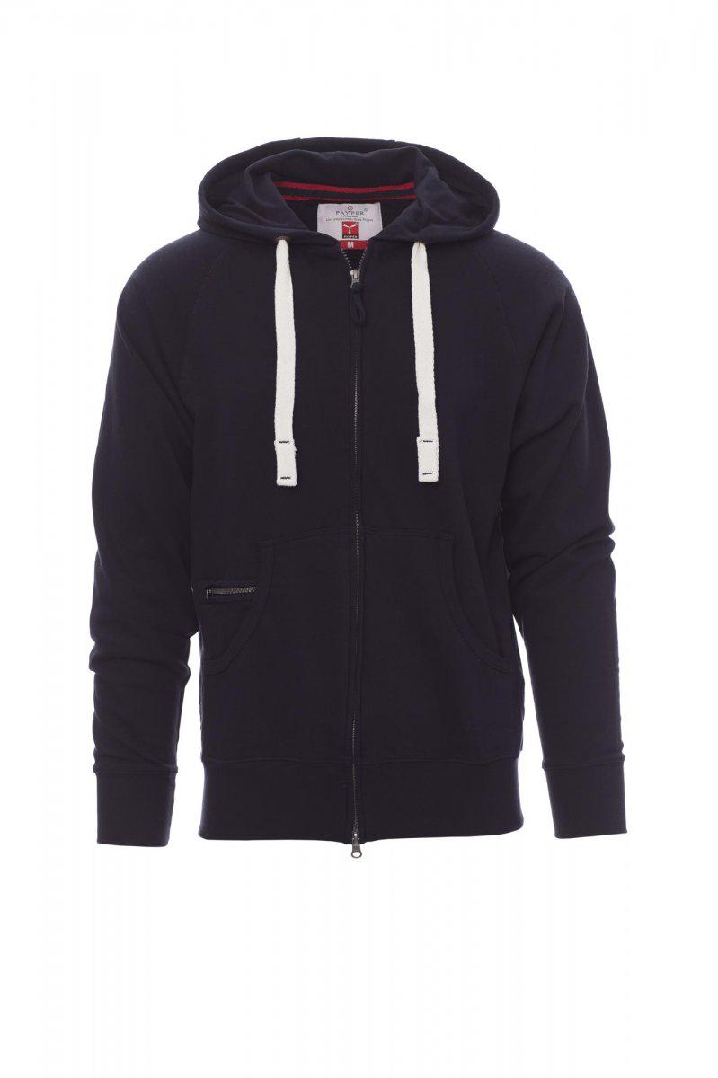 HAWAII+ FELPA FULLZIP CON CAPPUCCIO PAYPER personalizzato con logo - Pubblienne