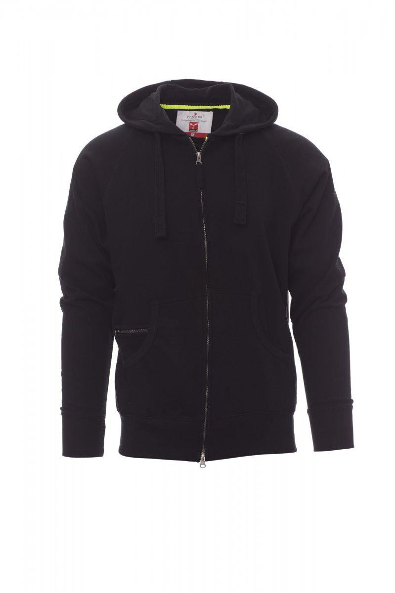HAWAII+ FELPA FULLZIP CON CAPPUCCIO PAYPER personalizzato con logo - Pubblienne