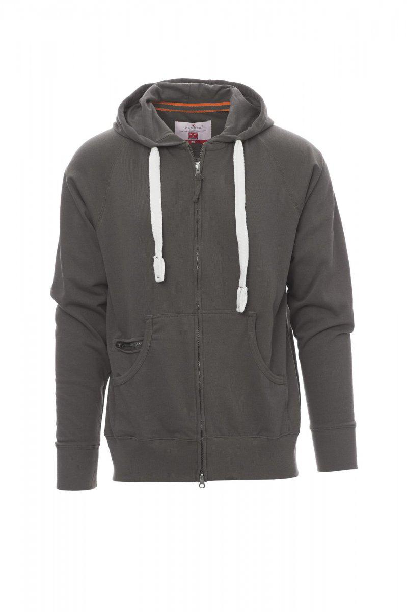 HAWAII+ FELPA FULLZIP CON CAPPUCCIO PAYPER personalizzato con logo - Pubblienne