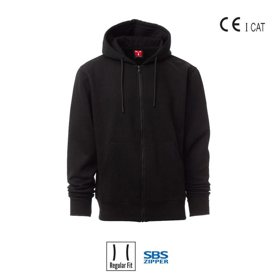 PONTIAC FELPA UOMO ZIP INTERA GARZATA 260G PAYPER personalizzato con logo - Pubblienne