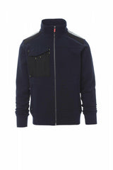 WORK 2.0 FELPA DA UOMO ZIP INTERA WORK PAYPER personalizzato con logo - Pubblienne