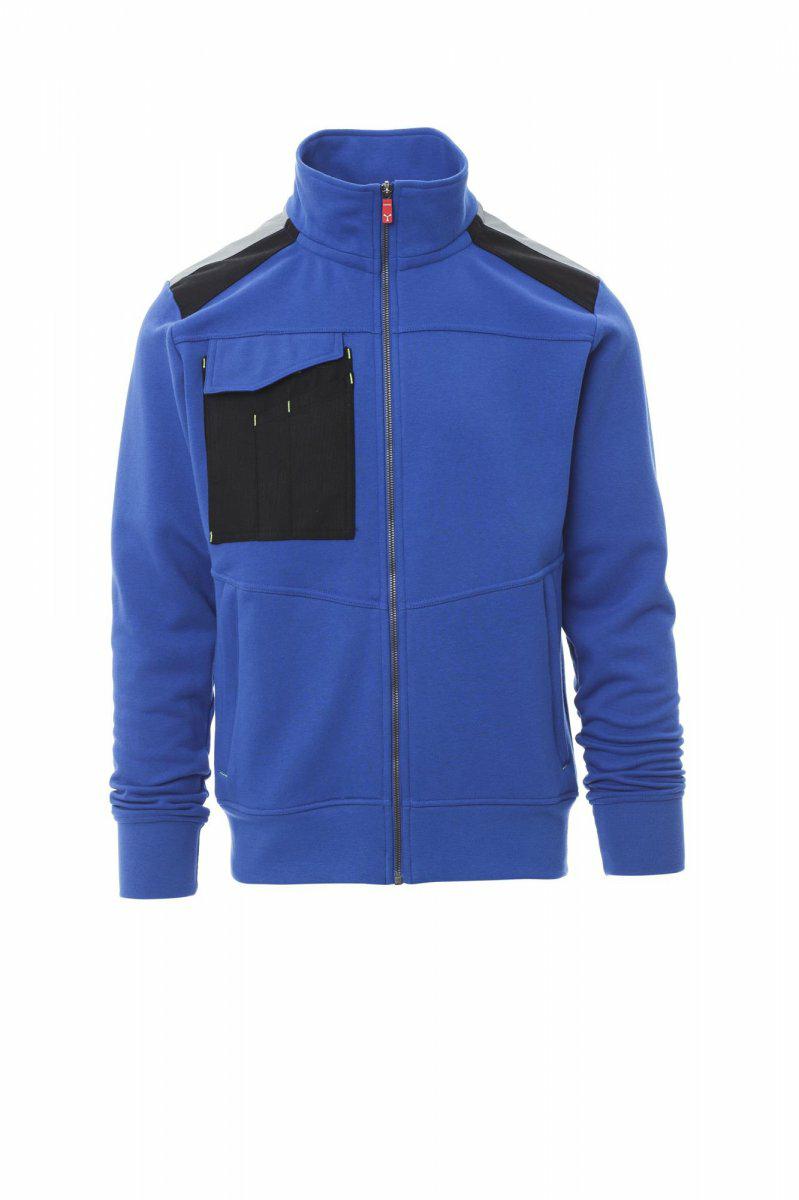 WORK 2.0 FELPA DA UOMO ZIP INTERA WORK PAYPER personalizzato con logo - Pubblienne