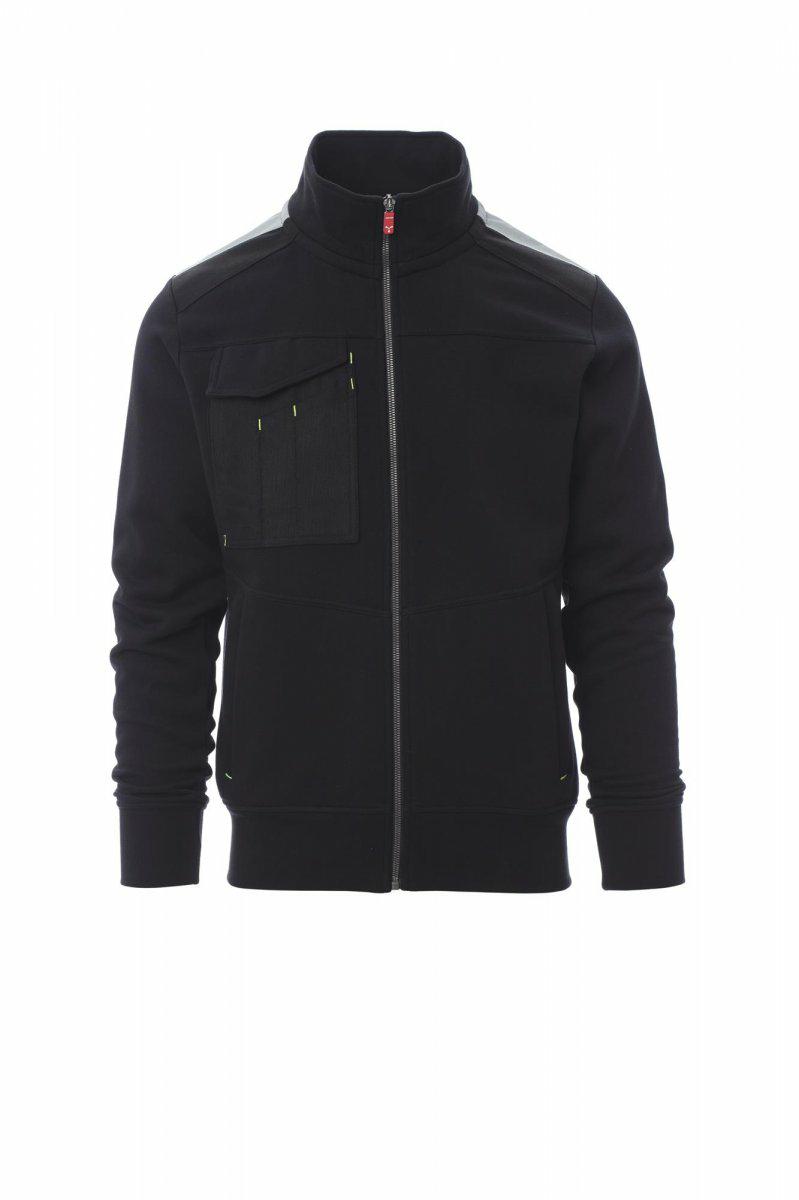 WORK 2.0 FELPA DA UOMO ZIP INTERA WORK PAYPER personalizzato con logo - Pubblienne