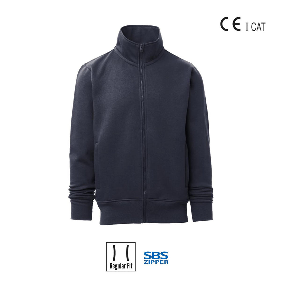 HOOVER FELPA DA UOMO ZIP INTERA 260GR PAYPER personalizzato con logo - Pubblienne