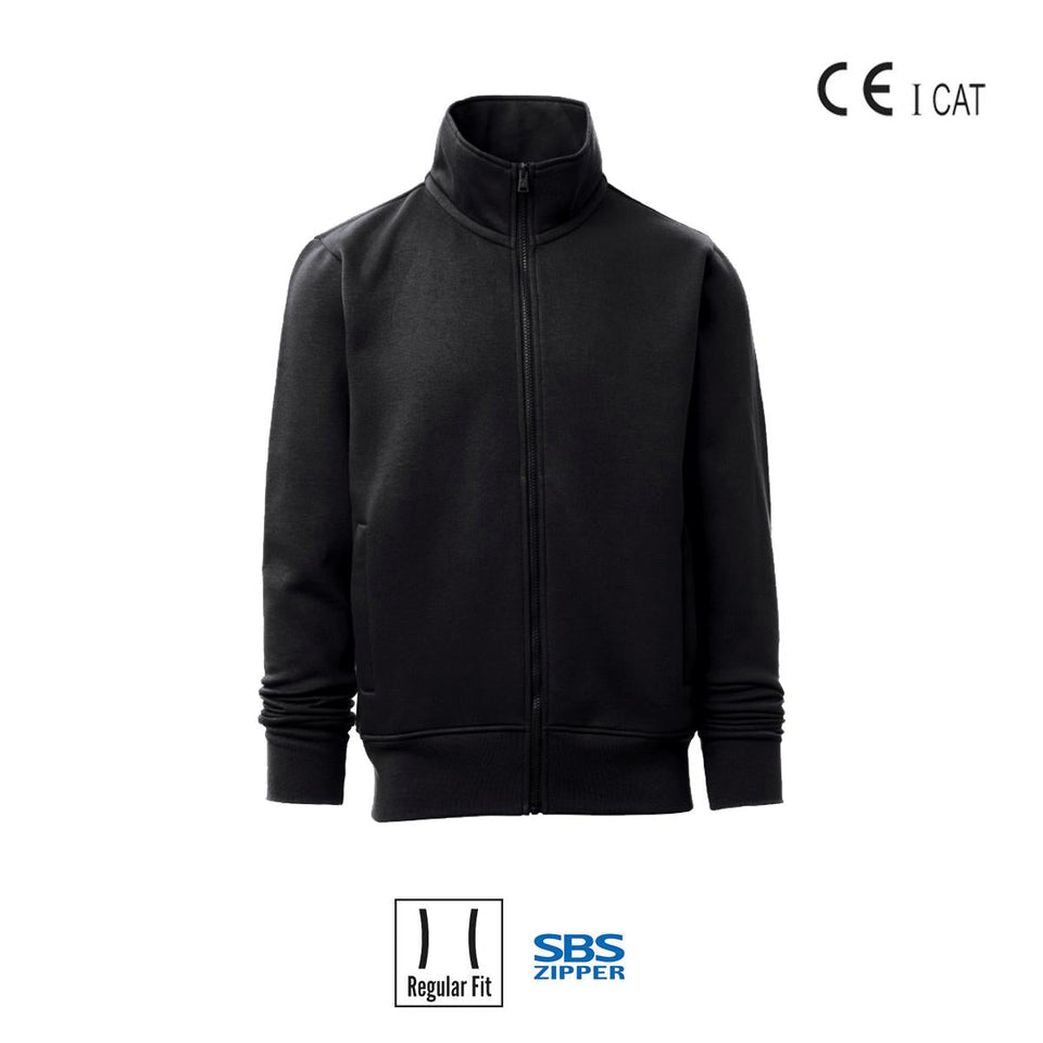 HOOVER FELPA DA UOMO ZIP INTERA 260GR PAYPER personalizzato con logo - Pubblienne