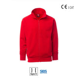 HOOVER FELPA DA UOMO ZIP INTERA 260GR PAYPER personalizzato con logo - Pubblienne