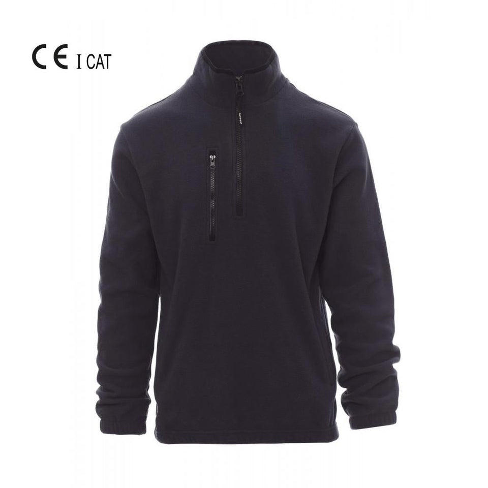 PIRENEI FELPA IN PILE MEZZA ZIP PAYPER 280 gr. personalizzato con logo - Pubblienne