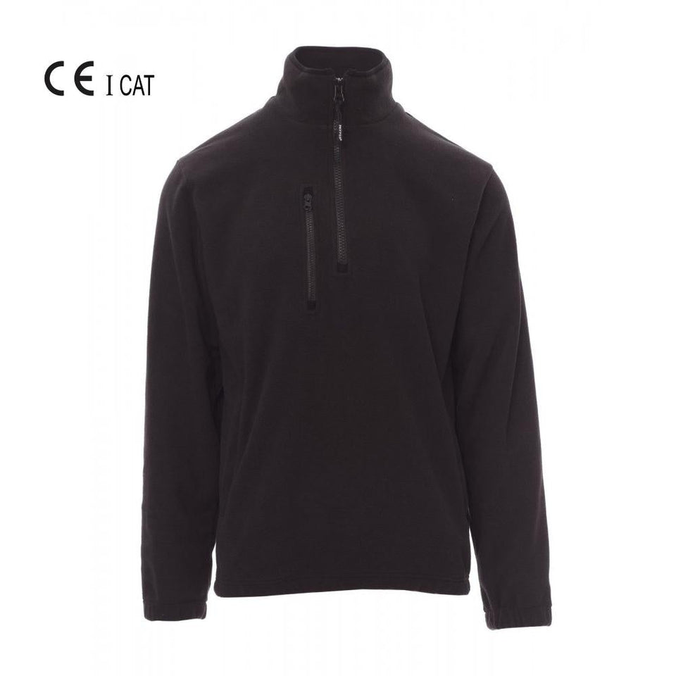 PIRENEI FELPA IN PILE MEZZA ZIP PAYPER 280 gr. personalizzato con logo - Pubblienne