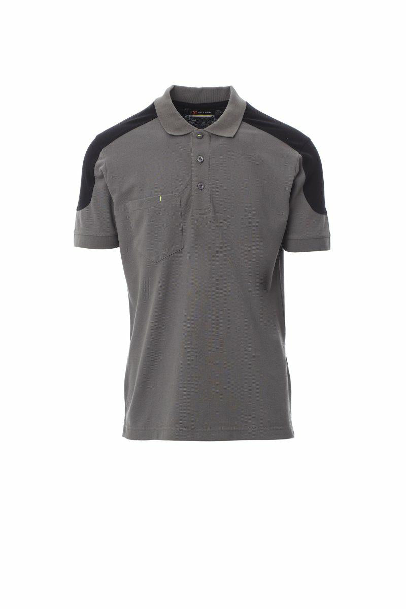 COMPANY POLO BICOLORE COTONE/POLIESTERE PAYPER personalizzato con logo - Pubblienne