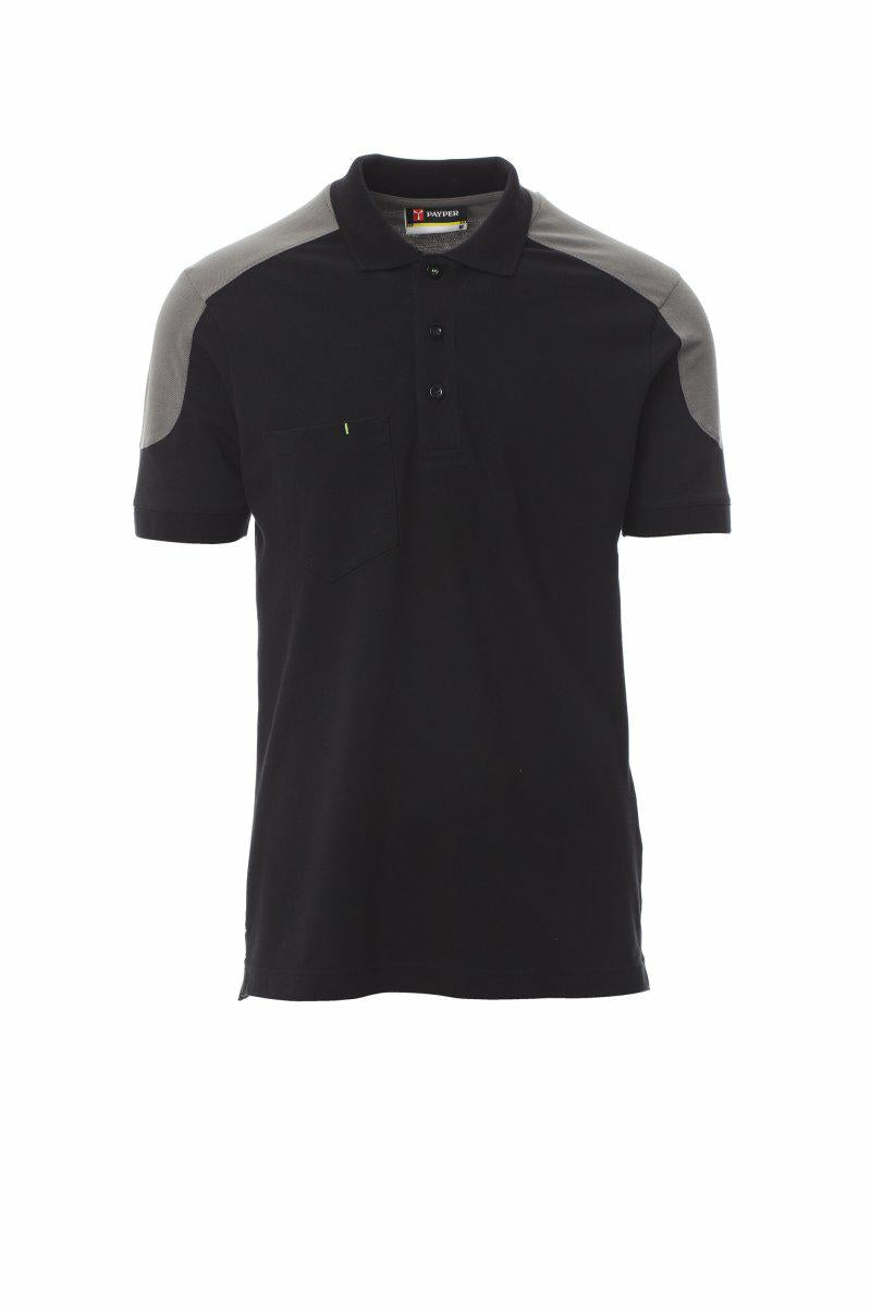 COMPANY POLO BICOLORE COTONE/POLIESTERE PAYPER personalizzato con logo - Pubblienne