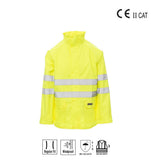 HURRICANE-JACKET Giacca antipioggia alta visibilità PAYPER personalizzato con logo - Pubblienne