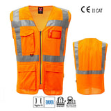 EXTRA MESH GILET ALTA VISIBILITÀ TRASPIRANTE PAYPER personalizzato con logo - Pubblienne