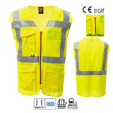 EXTRA MESH GILET ALTA VISIBILITÀ TRASPIRANTE PAYPER personalizzato con logo - Pubblienne