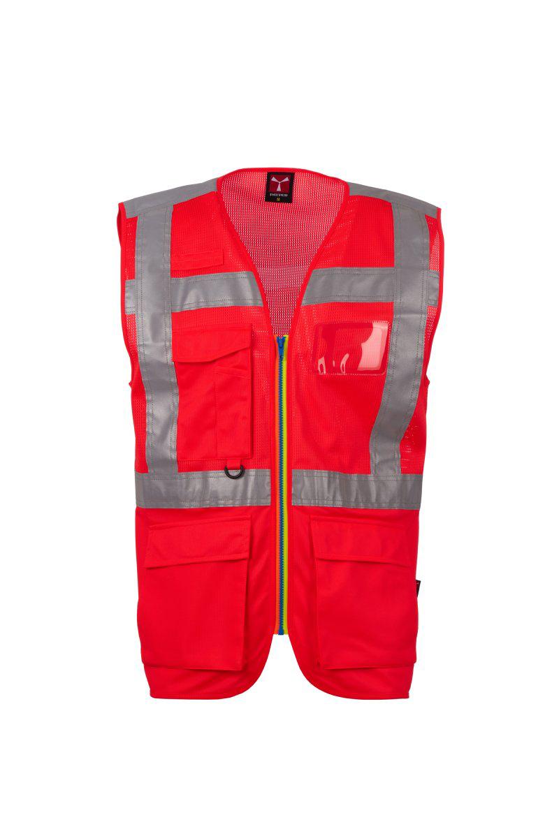 EXTRA MESH GILET ALTA VISIBILITÀ TRASPIRANTE PAYPER personalizzato con logo - Pubblienne