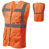 GILET MULTITASCHE ALTA VISIBILITÀ personalizzato con logo - Pubblienne