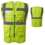 GILET MULTITASCHE ALTA VISIBILITÀ personalizzato con logo - Pubblienne