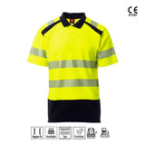ROAD POLO M/C BICOLORE ALTA VISIBILITÀ PAYPER personalizzato con logo - Pubblienne