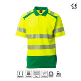 ROAD POLO M/C BICOLORE ALTA VISIBILITÀ PAYPER personalizzato con logo - Pubblienne