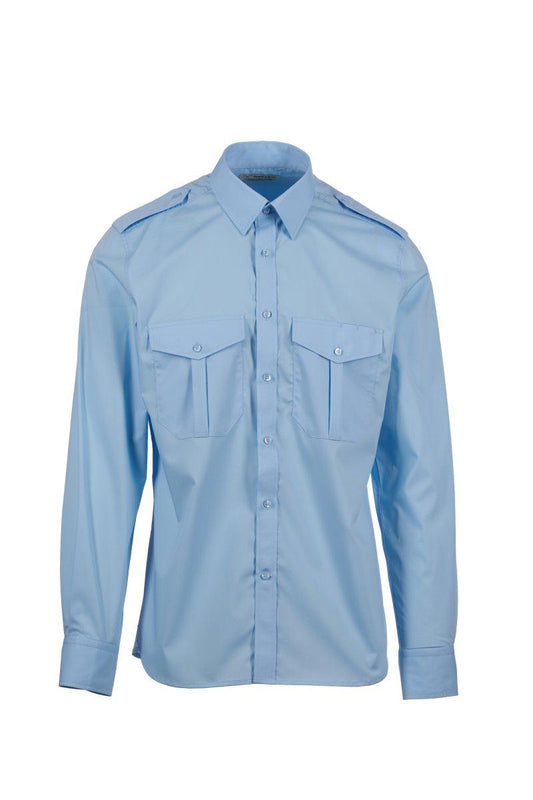 VIRTUTE CAMICIA M/LUNGA COLLO ITALIANO PAYPER personalizzato con logo - Pubblienne