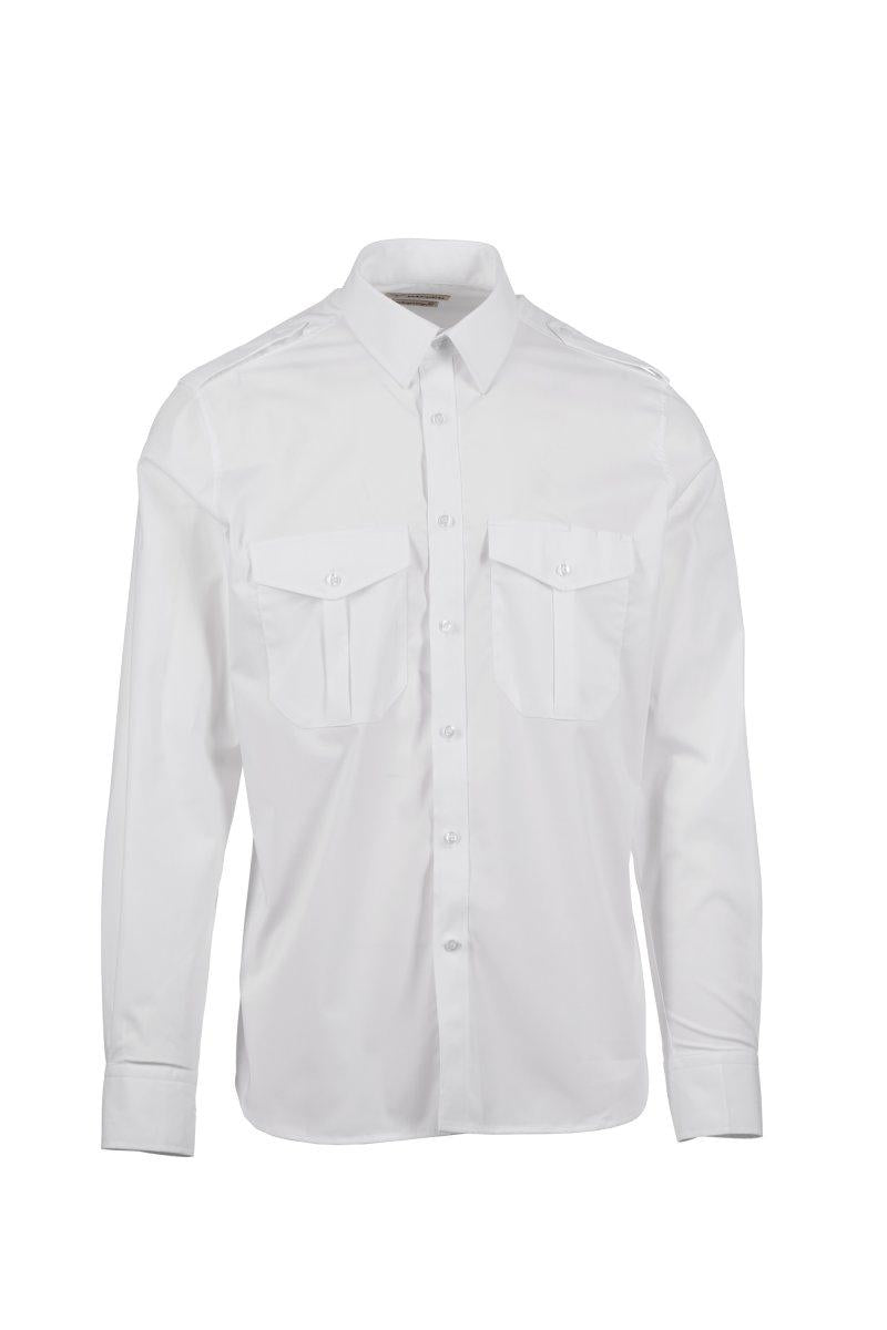 VIRTUTE CAMICIA M/LUNGA COLLO ITALIANO PAYPER personalizzato con logo - Pubblienne