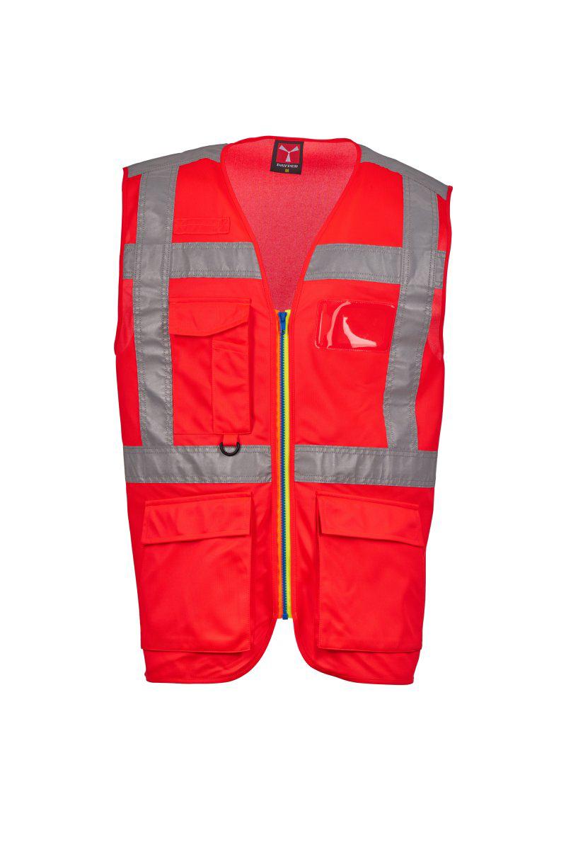 EXTRA GILET ALTA VISIBILITÀ DRY TECH PAYPER personalizzato con logo - Pubblienne