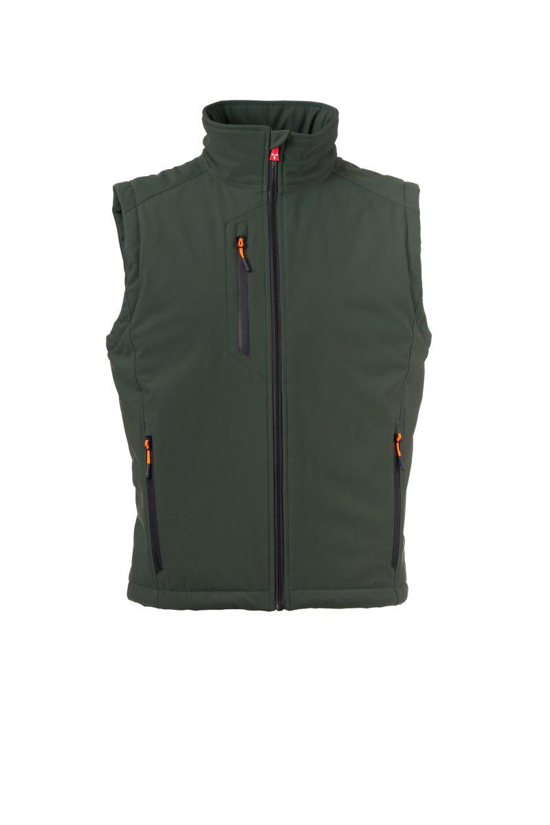 CREEK VEST LITE PADGILET SOFTSHELL PAYPER personalizzato con logo - Pubblienne