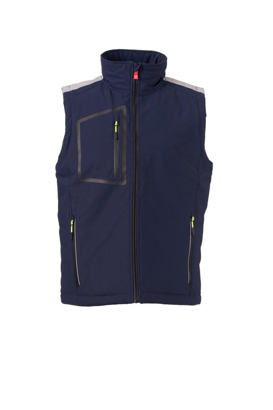 STREAM VEST LITE PAD GILET SOFTSHELL PAYPER personalizzato con logo - Pubblienne