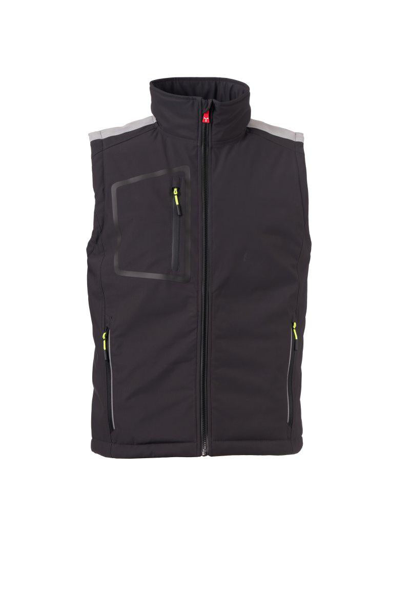 STREAM VEST LITE PAD GILET SOFTSHELL PAYPER personalizzato con logo - Pubblienne