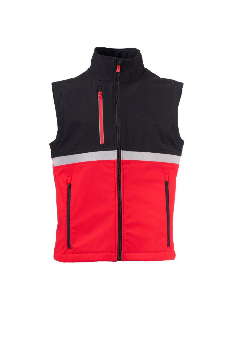 WISE VEST GILET SOFTSHELL 3 STRATI PAYPER personalizzato con logo - Pubblienne