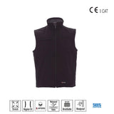 BERING GILET ERGONOMICO CON ZIP INTER PAYPER personalizzato con logo - Pubblienne