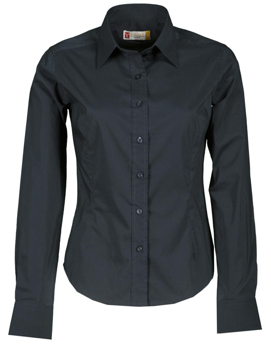 BRIGHTON LADY CAMICIA DONNA MANICA LUNGA PAYPER personalizzato con logo - Pubblienne